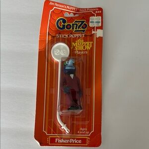 Vintage Fisher-Price Gonzo Stick Puppet